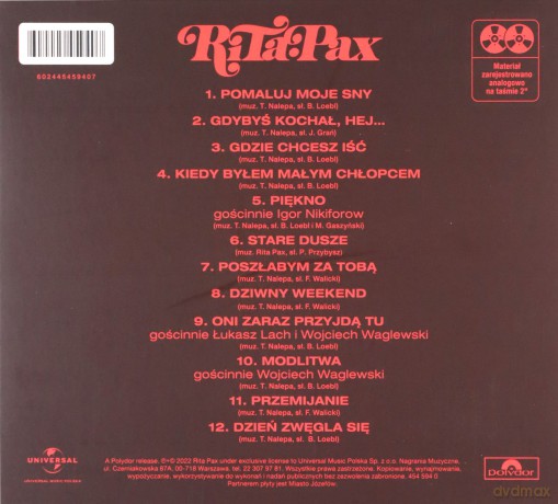 Rita Pax: Piękno. Tribute To Breakout [CD]