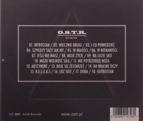 O.S.T.R.: Jazz, Dwa, Trzy [CD]