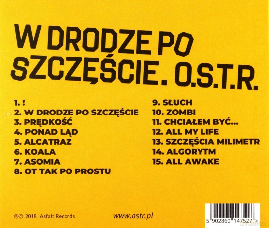 O.S.T.R.: W drodze po szczęście [CD]