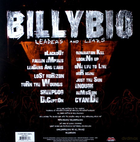 BillyBio: Leaders And Liars (Red) [Winyl]