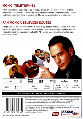 Monk 35: Monk i teleturniej [DVD]