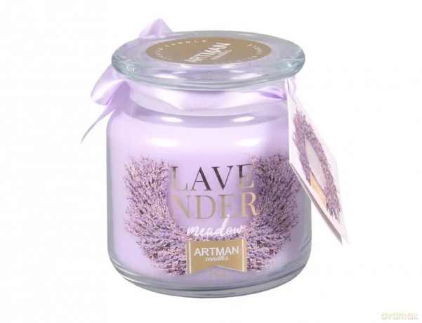 ARTMAN Świeca zapachowa Lavender Meadow słoik mały-360g