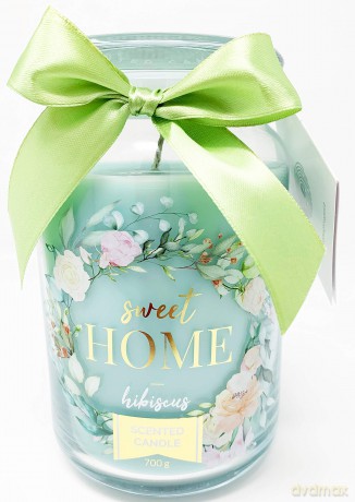 ARTMAN Świeca zapachowa Sweet Home Hibiscus słoik duży-700g