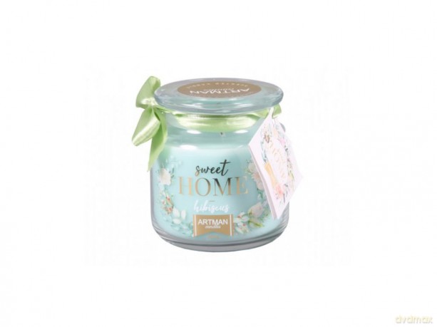 ARTMAN Świeca zapachowa Sweet Home Hibiscus słoik mały-360g