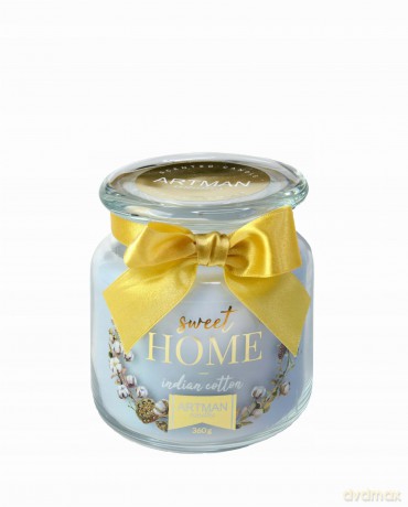 ARTMAN Świeca zapachowa Sweet Home słoik mały-360g