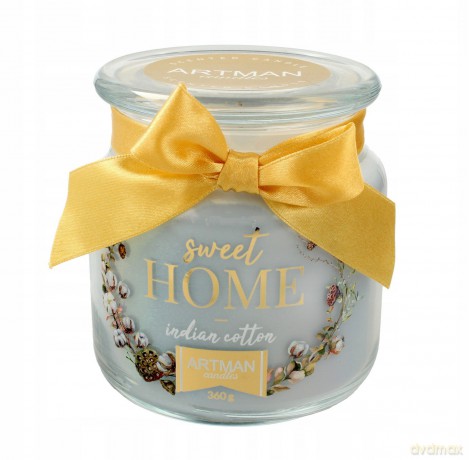 ARTMAN Świeca zapachowa Sweet Home słoik mały-360g