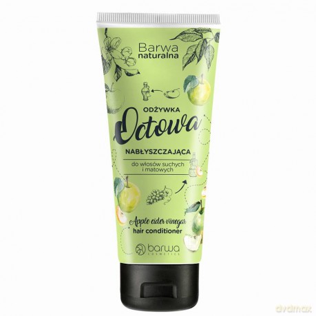 BARWA Naturalna Octowa Odżywka nabłyszczająca do włosów suchych i matowych 200 ml