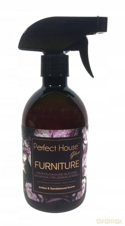 BARWA Perfect House Glam Furniture Profesjonalne Mleczko do mycia i pielęgnacji mebli 500 ml