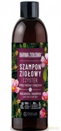 BARWA Ziołowa Szampon ziołowy Czystek do włosów matowych i zmęczonych 250 ml
