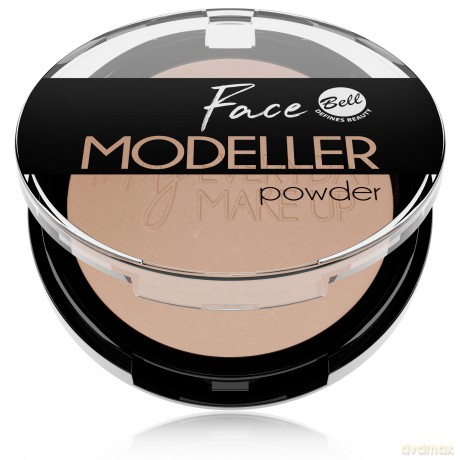 Bell Puder modelujący owal twarzy Face Modeller nr 01 Coffee Time 10g