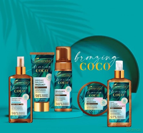 BIEL BRONZING COCO Balsam brązujący d/ciała