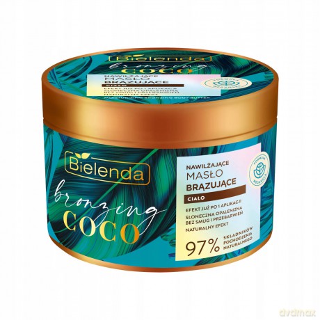 Bielenda Bronzing Coco Nawilżające Masło brązujące do ciała 200 ml
