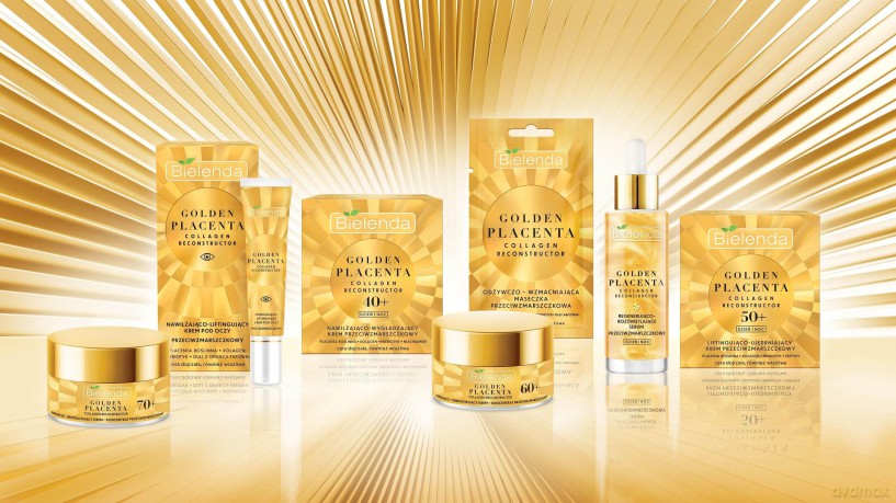 Bielenda Golden Placenta 50+ Liftingująco - Ujędrniający Krem przeciwzmarszczkowy na dzień i noc 50 ml