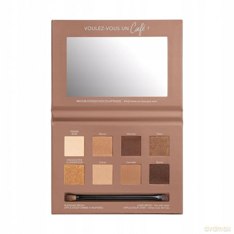 Bourjois Paleta cieni do powiek Beau Regard 02 Chocolat Nude 7,68g