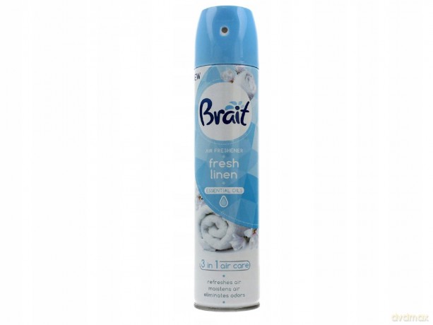 Brait Air Care 3in1 Odświeżacz powietrza klasyczny Fresh Linen 300 ml