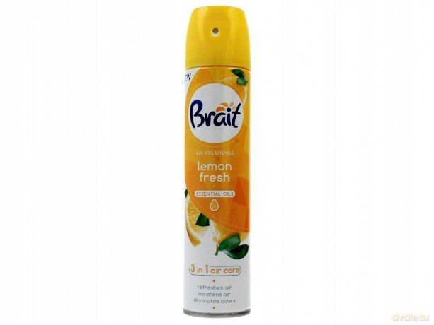 Brait Air Care 3in1 Odświeżacz powietrza klasyczny Lemon Fresh 300 ml