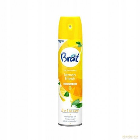 Brait Air Care 3in1 Odświeżacz powietrza klasyczny Lemon Fresh 300 ml