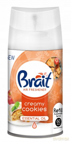 Brait Air Freshener Odświeżacz automatyczny - zapas Creamy Cookies 250 ml