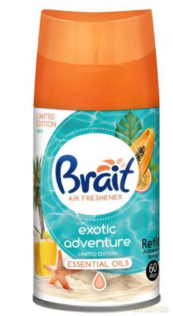 Brait Air Freshener Odświeżacz automatyczny - zapas Exotic Adventure 250 ml