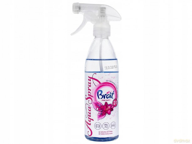 Brait Aqua Spray Wodny Odświeżacz powietrza 2w1 - Pink Party 425g