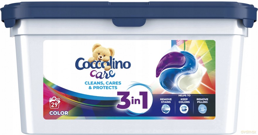Coccolino Care Caps Kapsułki do prania 3in1 Color (29 prań) 783 g