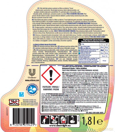 Coccolino Care Żel do prania Color (45 prań) 1.8L