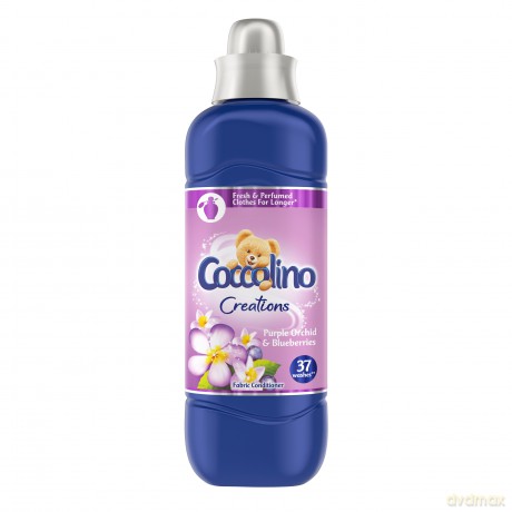 Coccolino Creations Płyn do płukania tkanin Purple Orchid & Blueberries 925ml (37 prań)