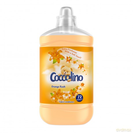 Coccolino Płyn do płukania tkanin Orange Rush 1800 ml (72 prania)