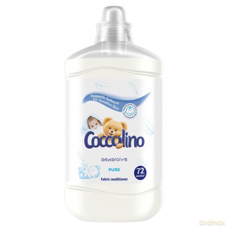 Coccolino Płyn do płukania tkanin Sensitive 1800 ml (72 prania)