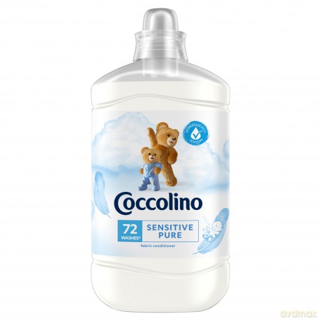 Coccolino Płyn do płukania tkanin Sensitive 1800 ml (72 prania)