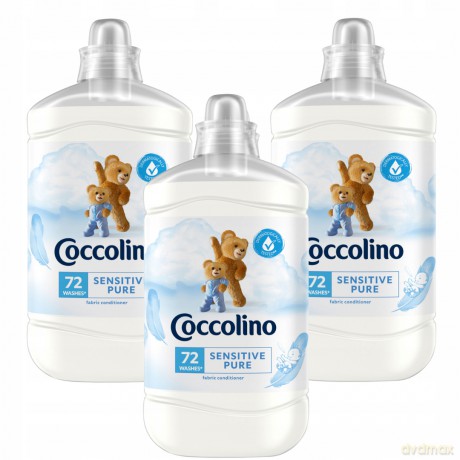 Coccolino Płyn do płukania tkanin Sensitive 1800 ml (72 prania)