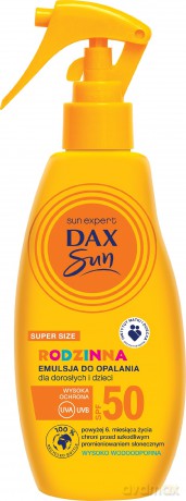 DAX OP Emulsja Rodzinna d/opalania SPF50 triger