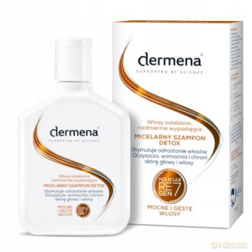 Dermena Hair Care Detox Micelarny Szampon do włosów osłabionych, hamujący wypadanie 200 ml