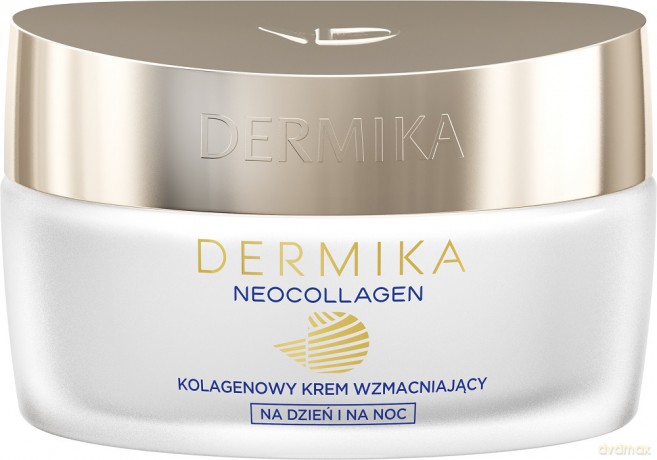 Dermika Luxury Neocollagen 50+ Kolagenowy Krem wzmacniający redukujący zmarszczki na dzień i noc 50 ml