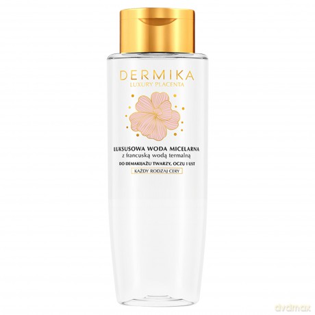 Dermika Luxury Placenta Luksusowa Woda micelarna z francuską wodą termalną 400 ml