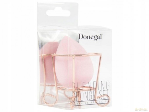 DONEGAL GĄBKA do makijażu Blending Sponge + koszyczek (4336)