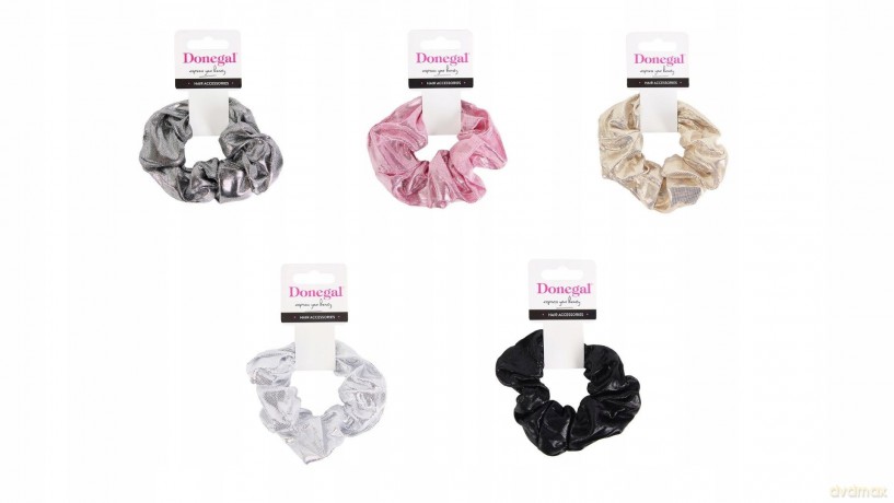 DONEGAL Ozdoby do włosów - gumka (FA-5674) - mix kolorów