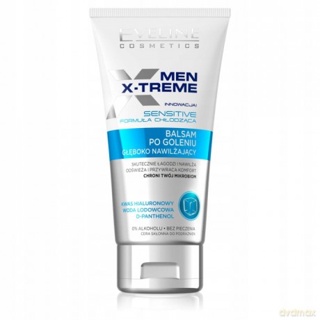 Eveline Men X-Treme Balsam po goleniu głęboko nawilżający - Sensitive 150 ml
