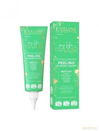 Eveline My Life My Hair Trychologiczny Peeling do skóry głowy do każdego rodzaju włosów 125ml
