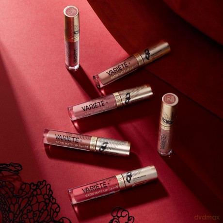 Eveline Pomadka w płynie Variete Satin Matt nr 01 4.5ml