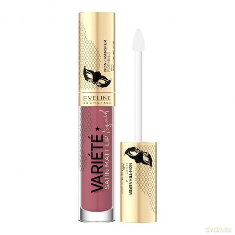 Eveline Pomadka w płynie Variete Satin Matt nr 02 4.5ml