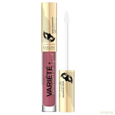 Eveline Pomadka w płynie Variete Satin Matt nr 03 4.5ml