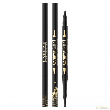 Eveline Variete Eyeliner Double Effect 2in1