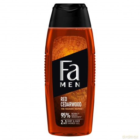 Fa Men Red Cedarwood Żel pod prysznic 2w1 dla mężczyzn 400 ml