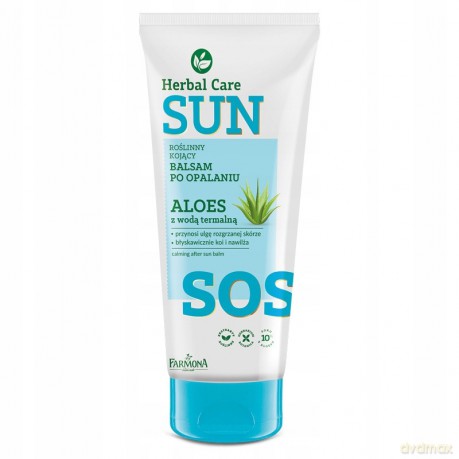 Farmona Herbal Care Sun Balsam kojący po opalaniu S.O.S Aloes z wodą termalną 200 ml