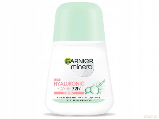 Garnier Mineral Dezodorant roll-on 72H Hyaluronic Care - Sensitive 50 ml