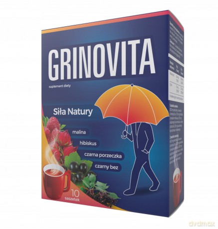 Grinovita Suplement diety Siła Natury - herbatka 1opakowanie -10 saszetek