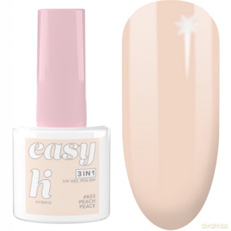 Hi Lakier 603 Easy Peach Peace 3w1