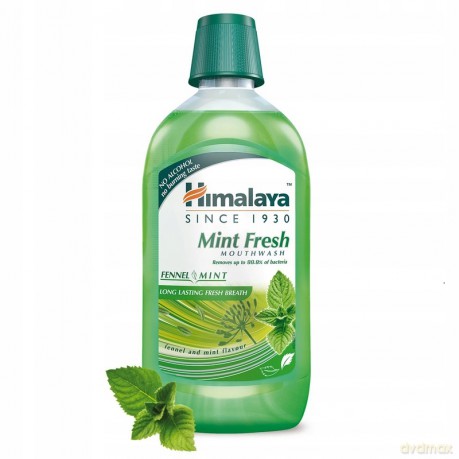 HIMALAYA Mint Fresh Odświeżający Płyn do płukania jamy ustnej 450 ml