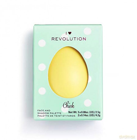 I Heart Revolution Easter Egg Zestaw do makijażu (cienie+rozświetlacze) Chick